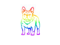 French Bulldog Decal