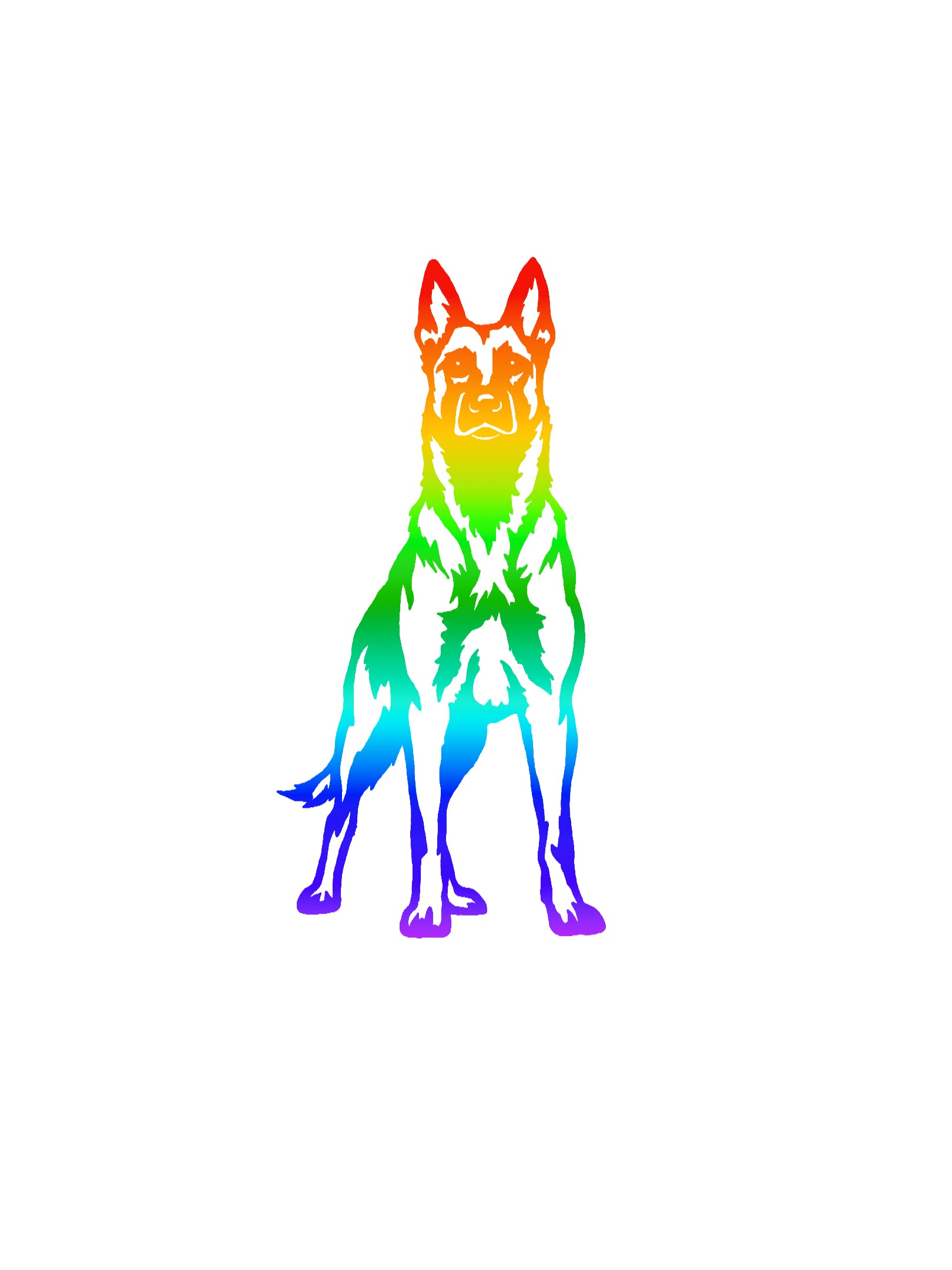 Belgian Malinois Decal