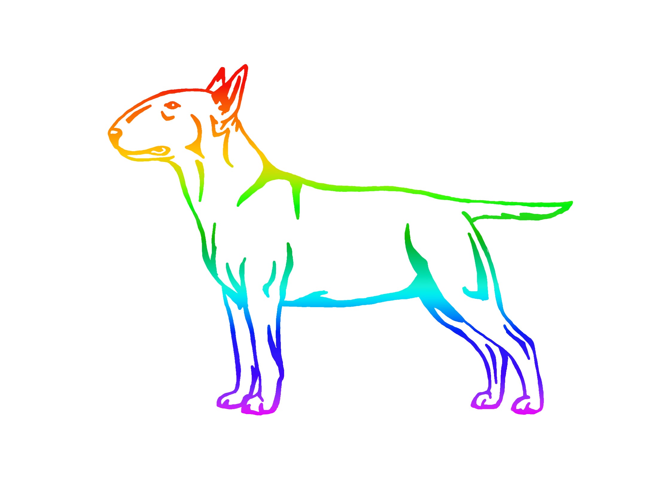 Bull Terrier Decal