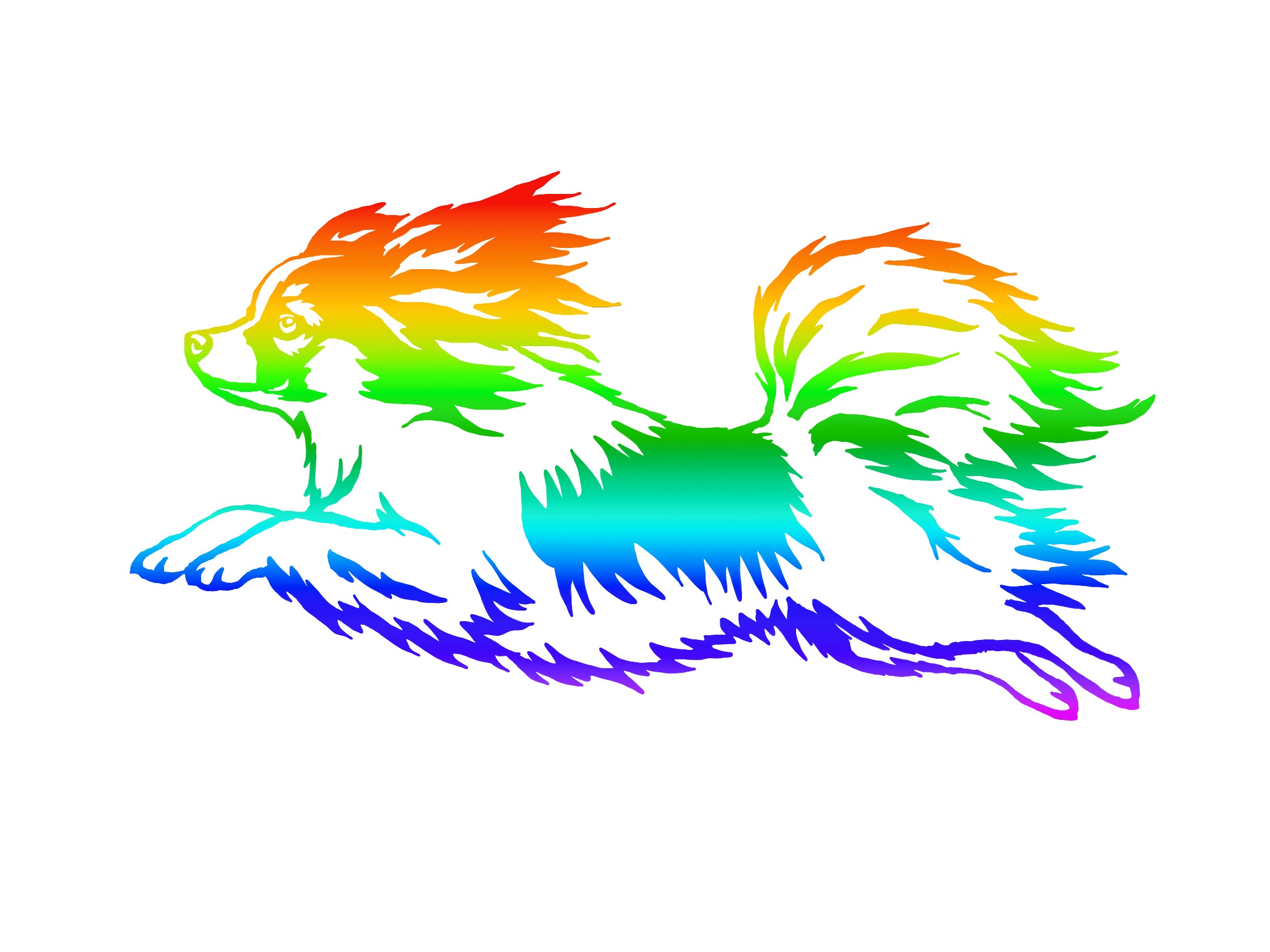 Papillon Decal