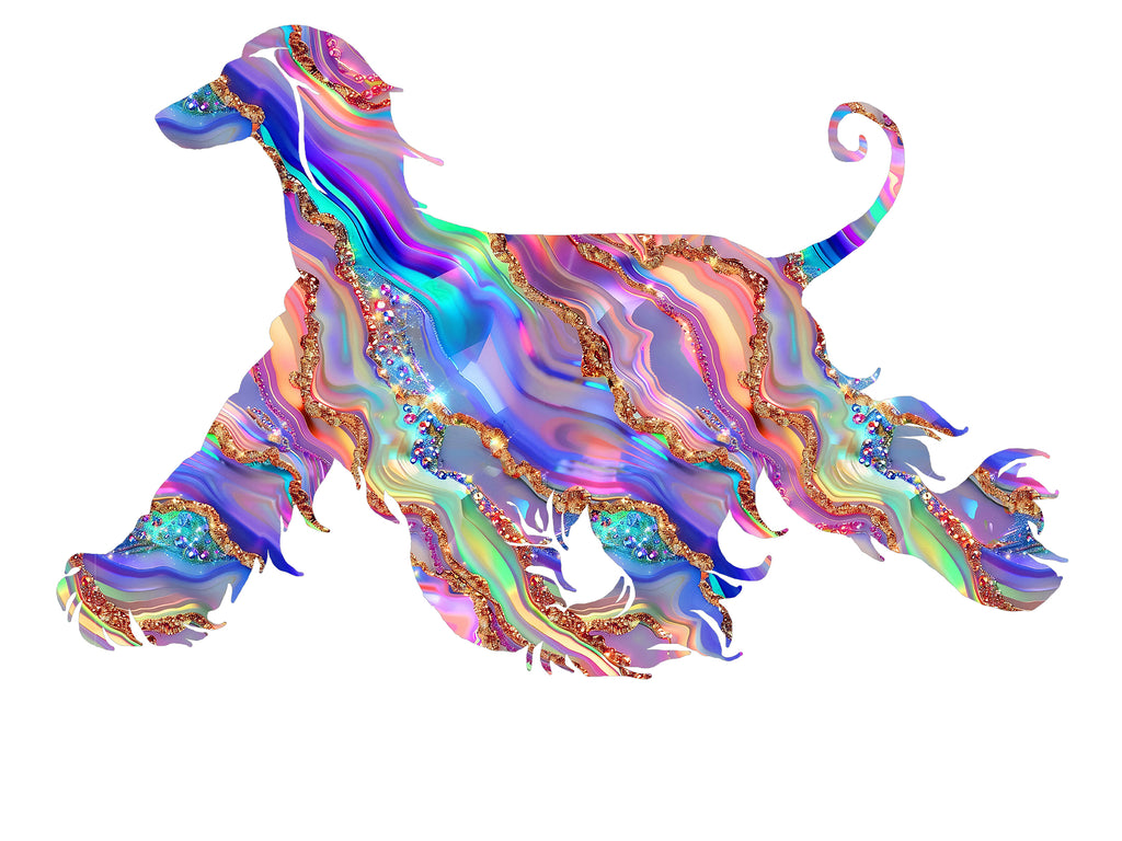 Afghan Hound Decal