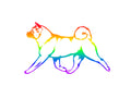American Akita Movement Decal