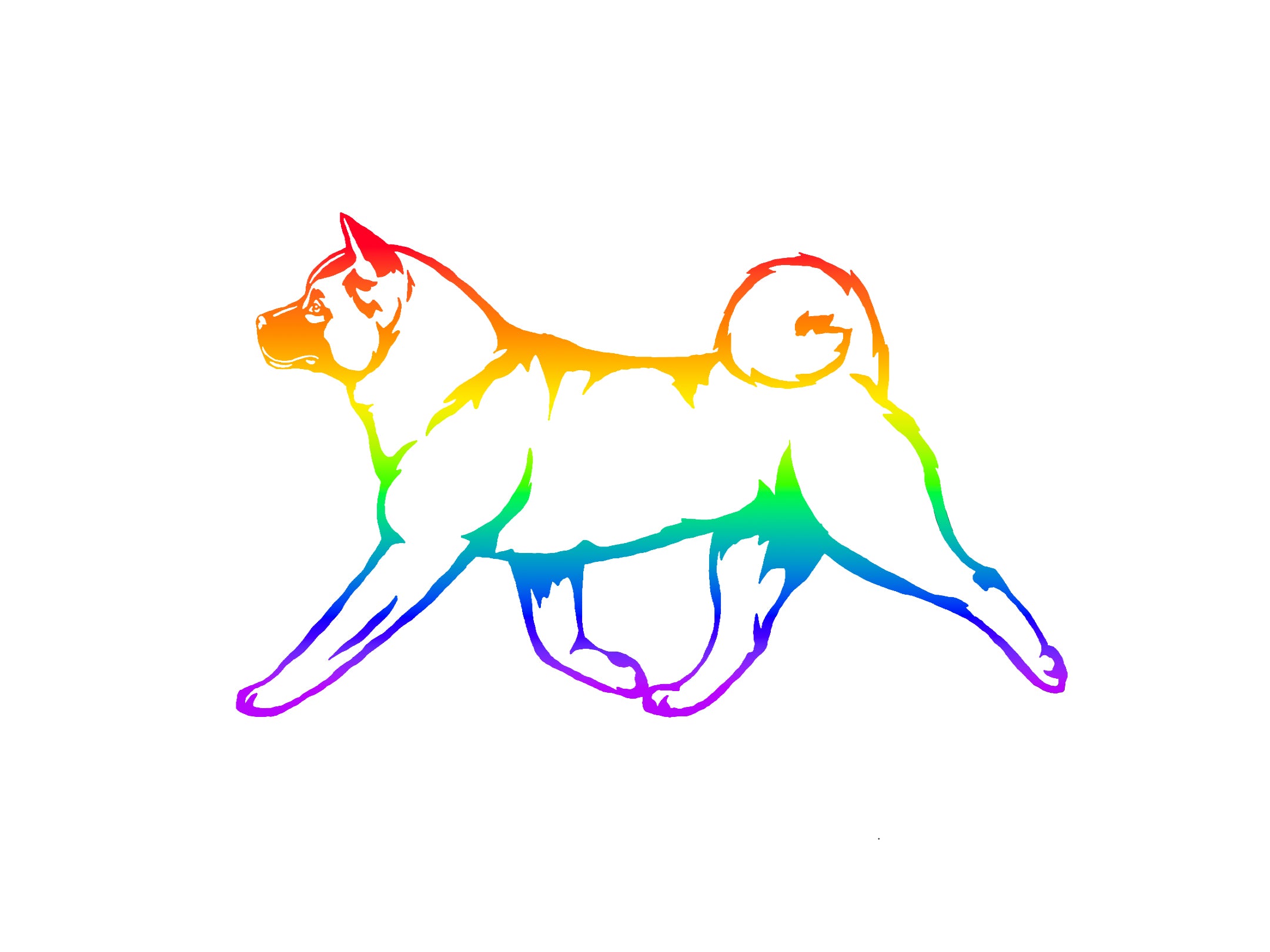 American Akita Movement Decal