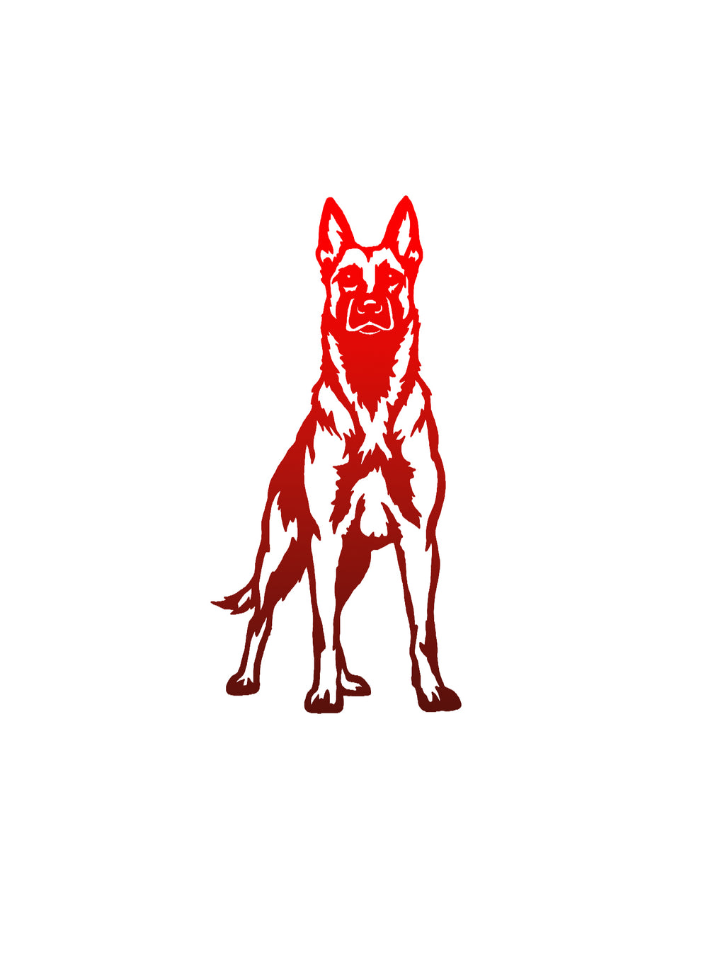 Belgian Malinois Decal