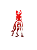 Belgian Malinois Decal