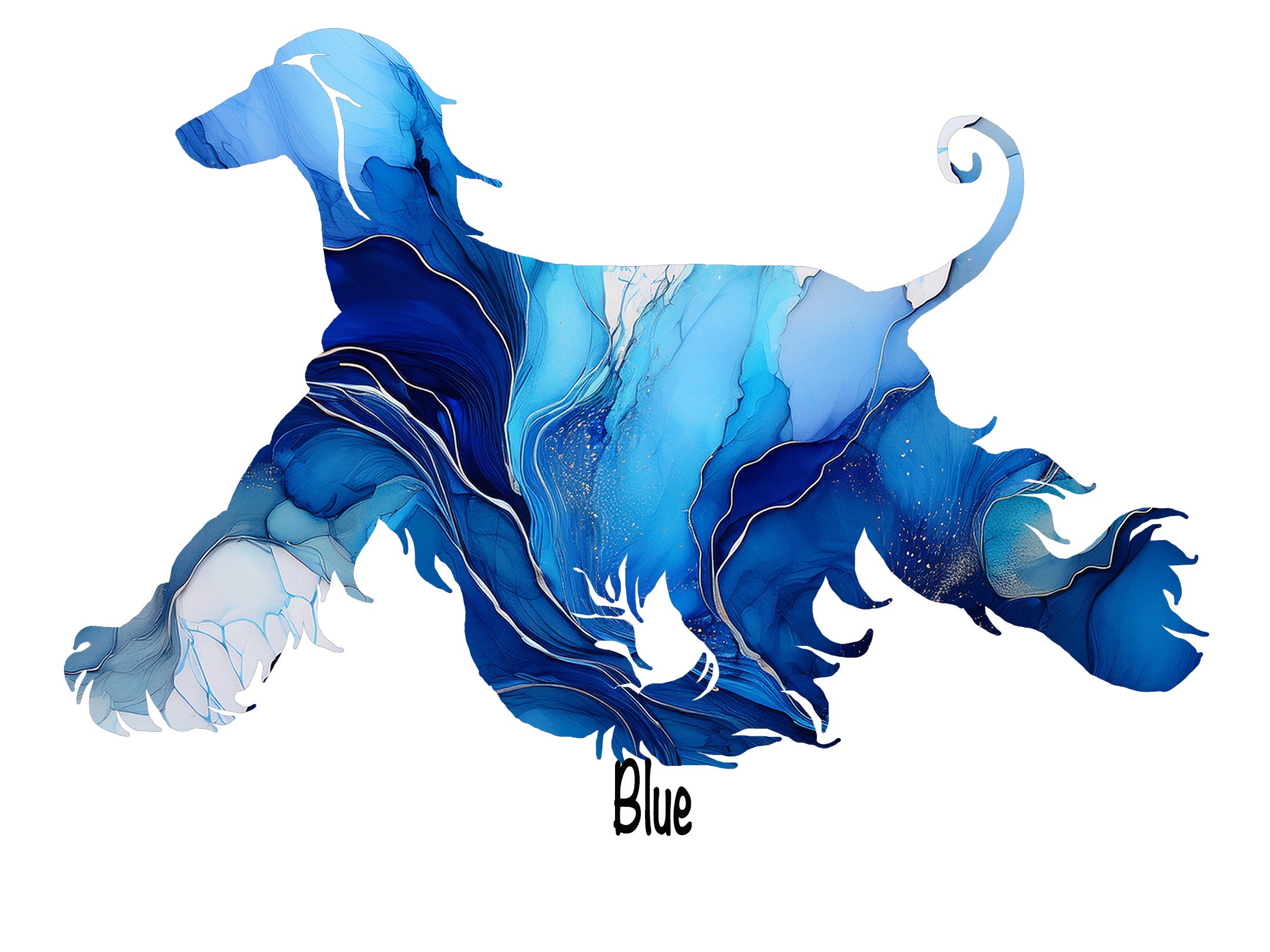 Afghan Hound Movement Decal