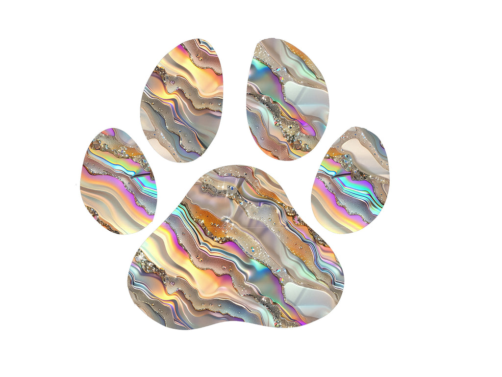 Dog Paw Print Decal