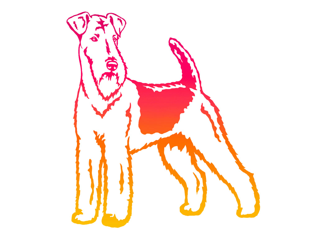 Airedale Terrier Decal