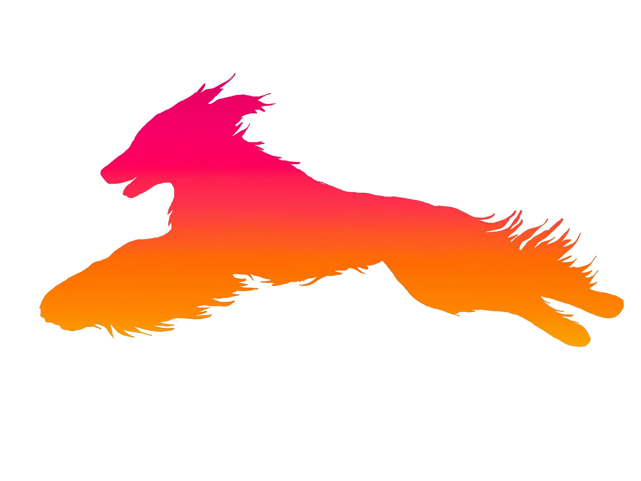 Afghan Hound Lure Coursing Decal