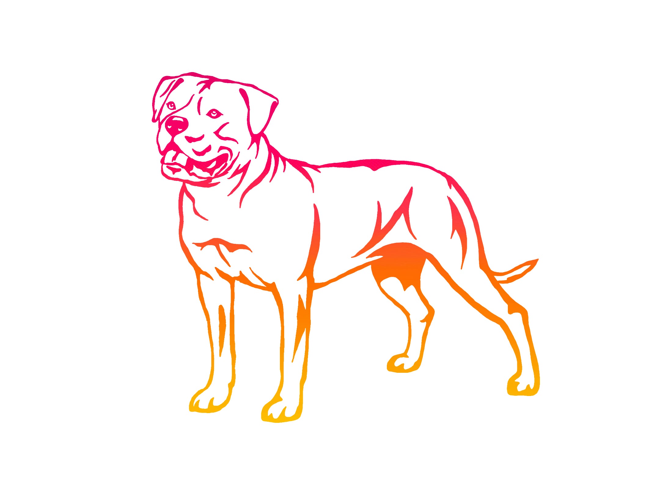 American Bulldog Decal