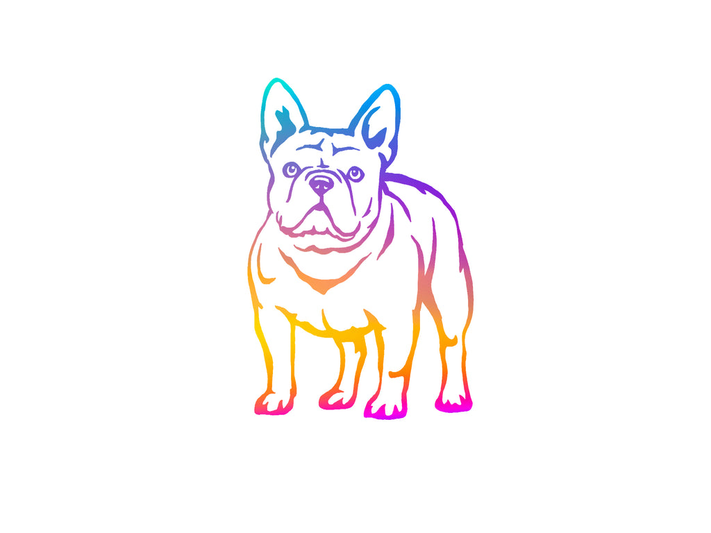 French Bulldog Decal