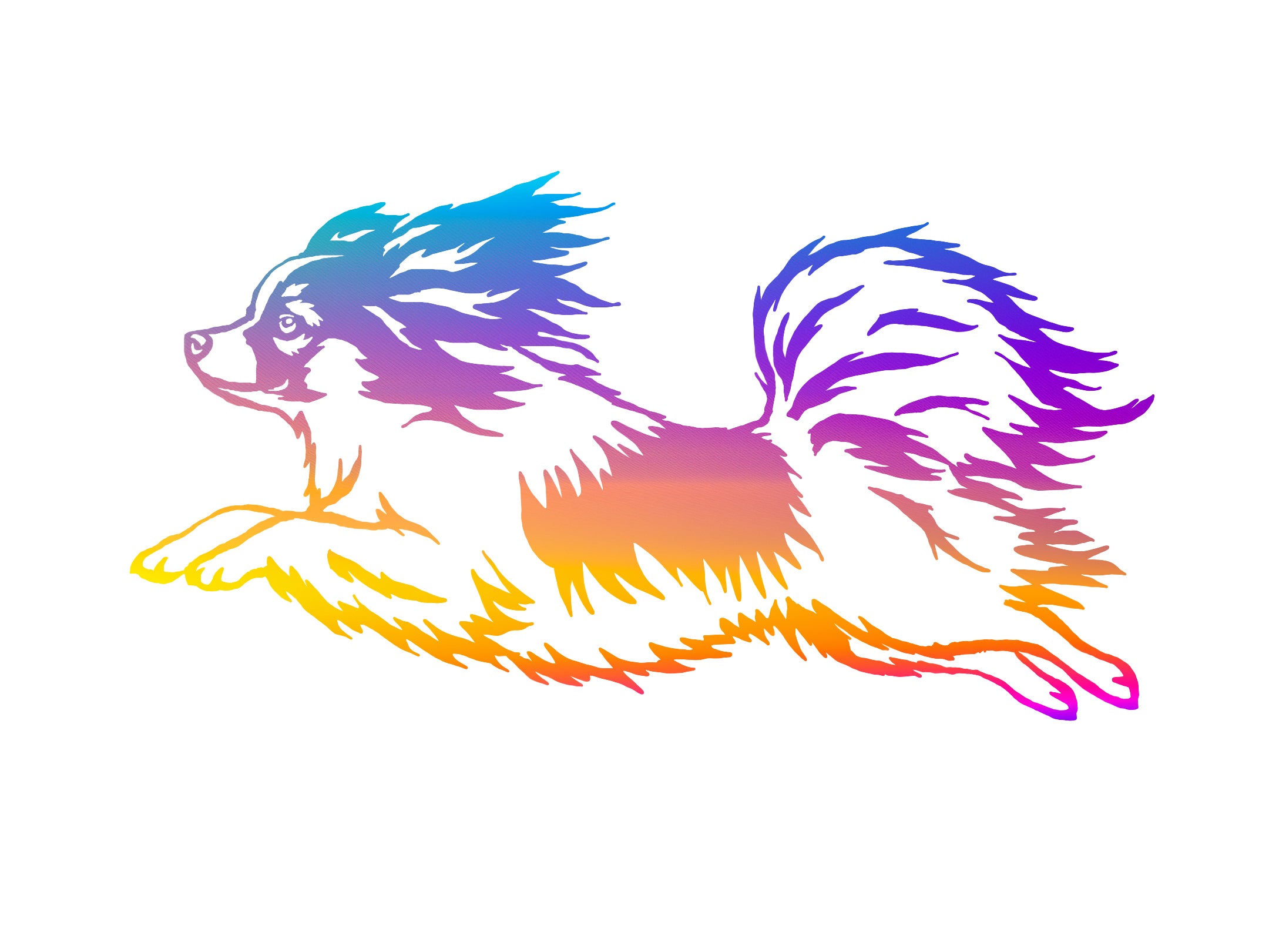 Papillon Decal