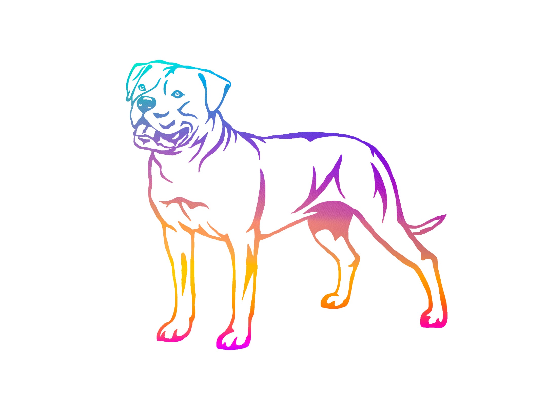 American Bulldog Decal
