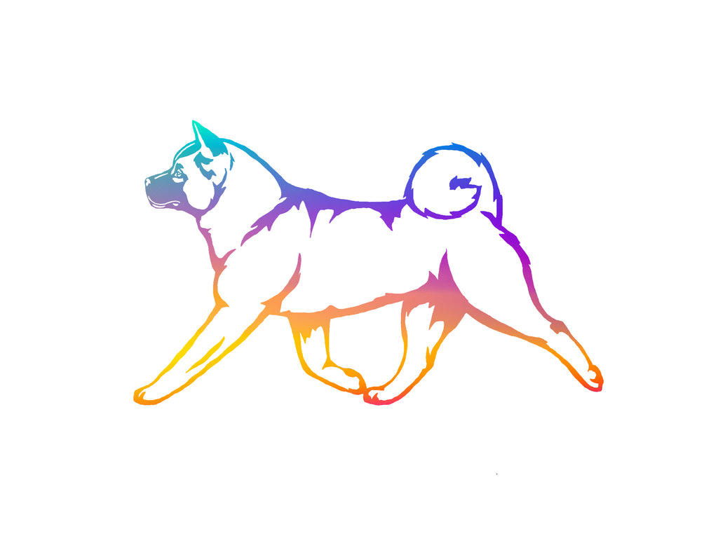 American Akita Movement Decal