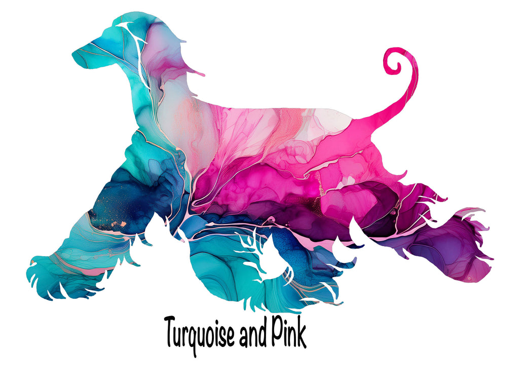 Afghan Hound Movement Decal