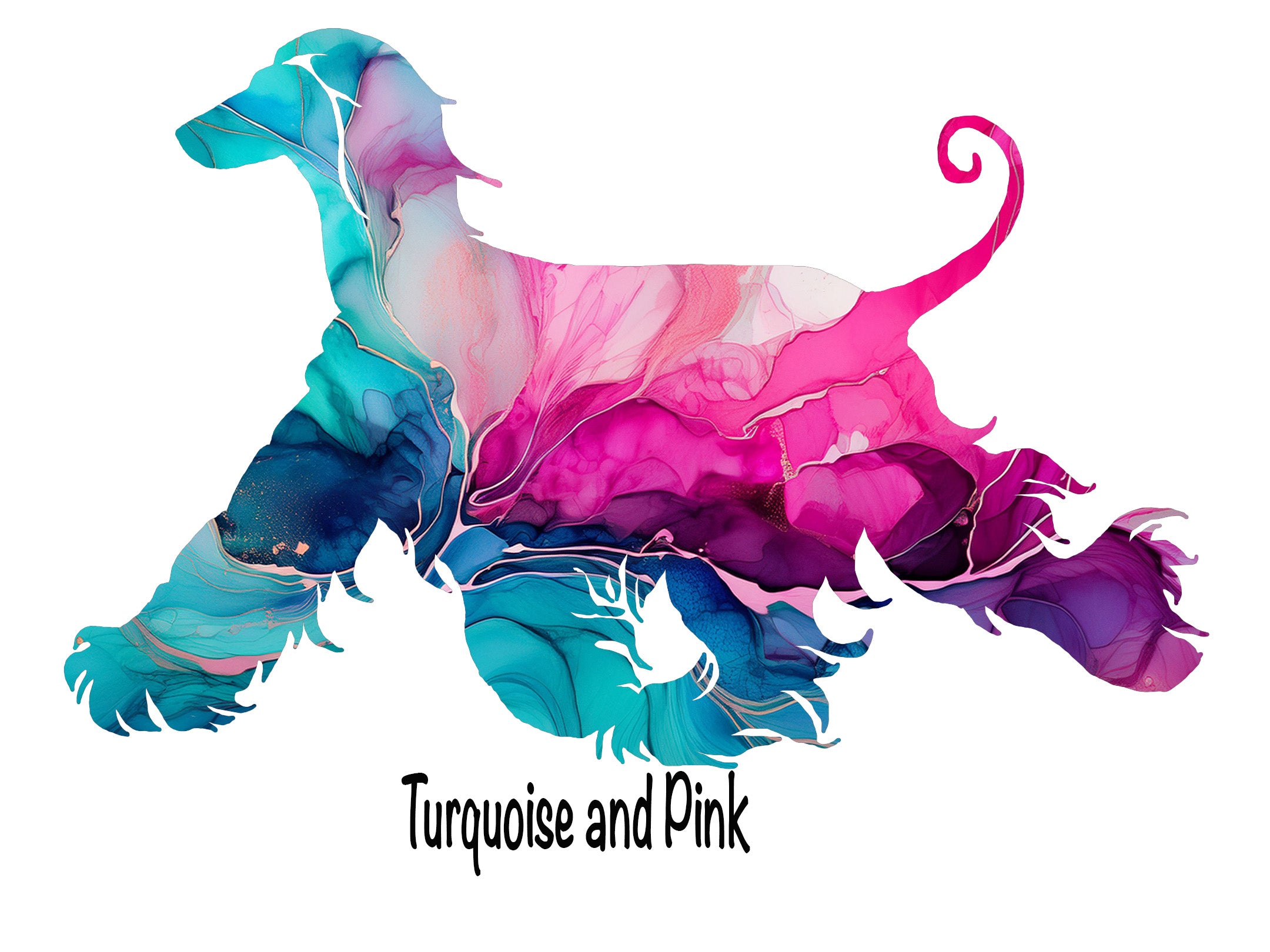 Afghan Hound Movement Decal