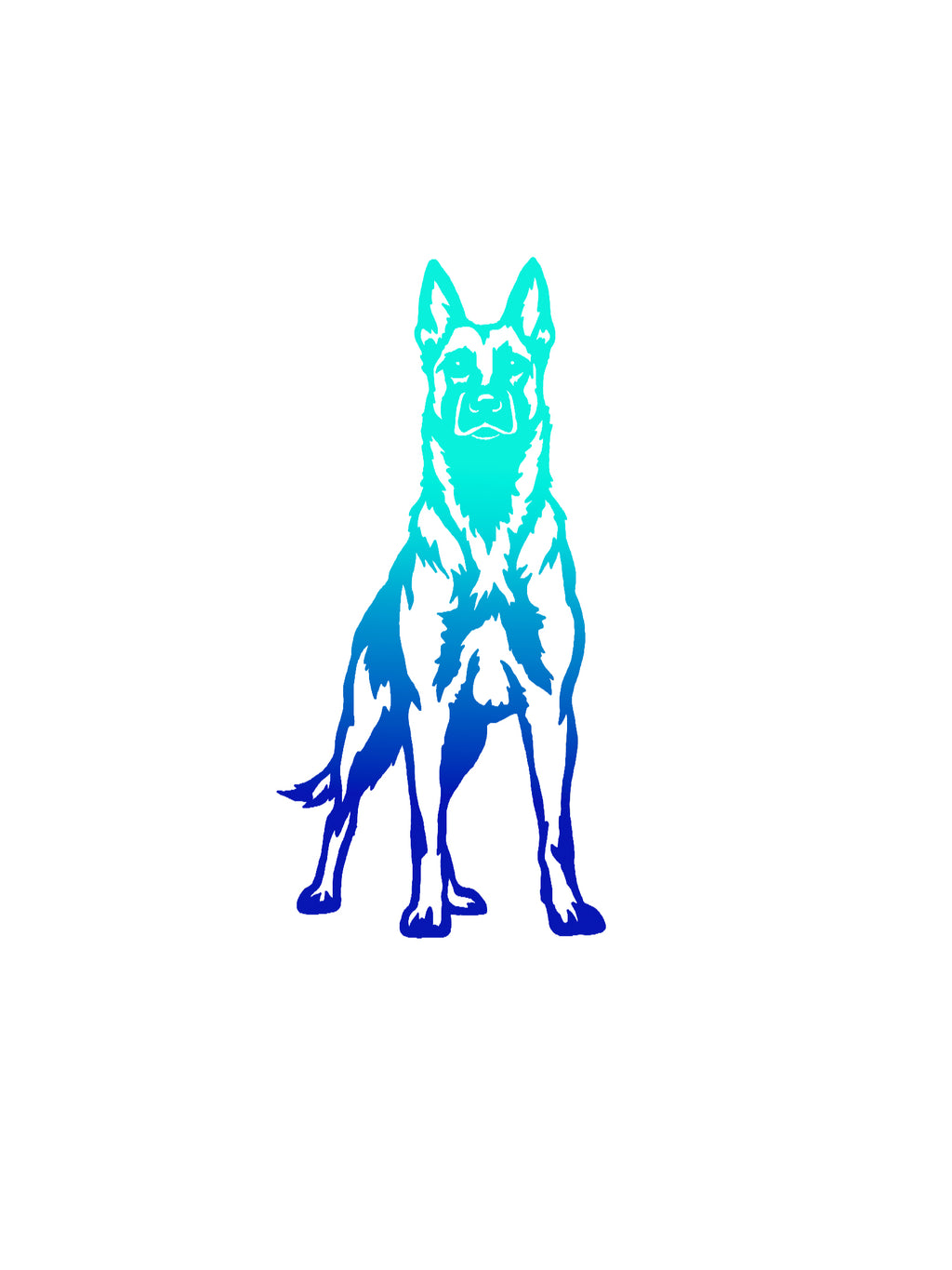 Belgian Malinois Decal