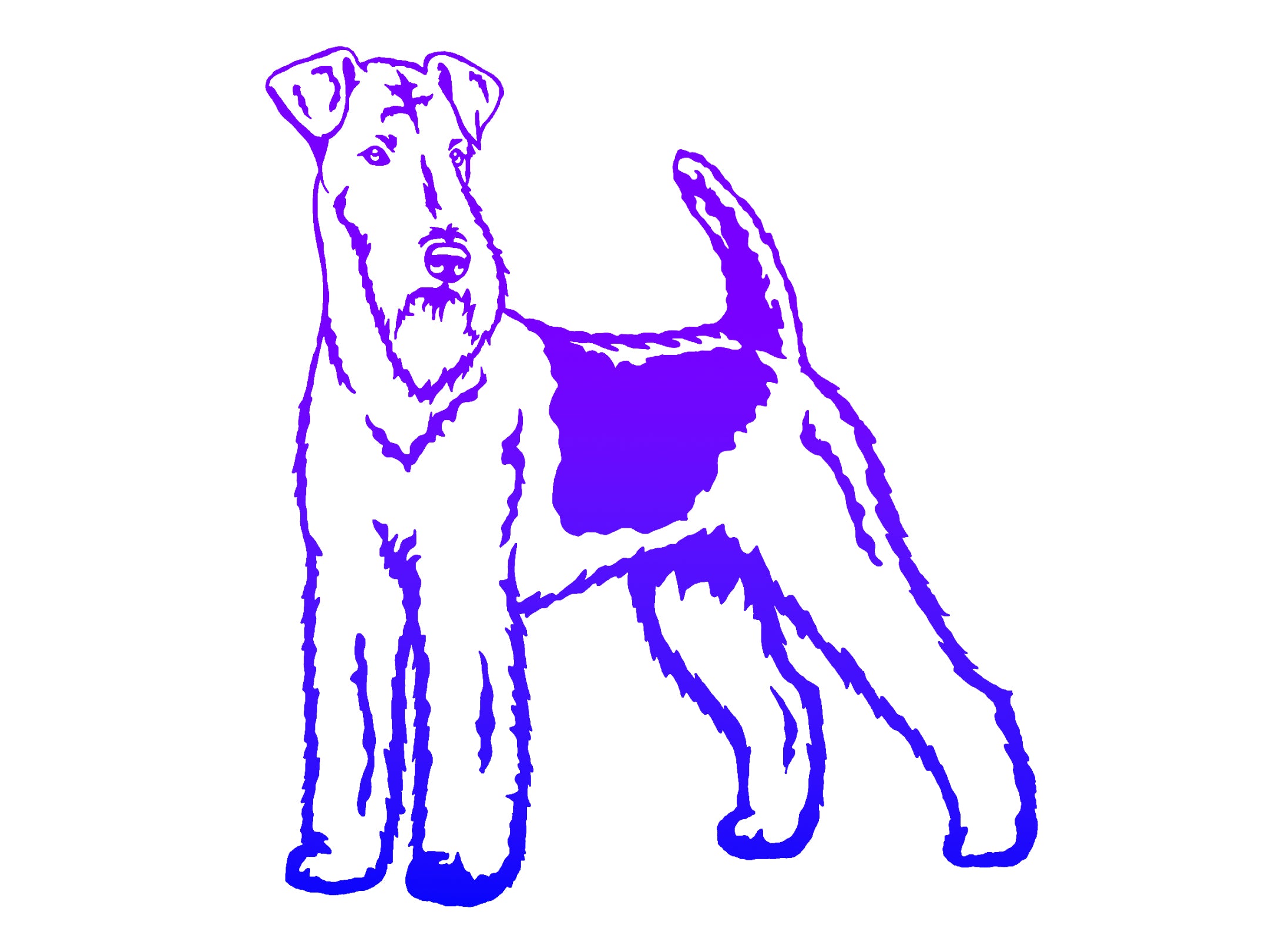 Airedale Terrier Decal
