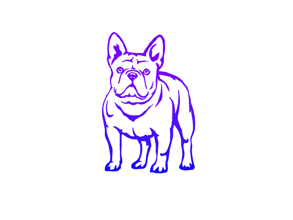 French Bulldog Decal