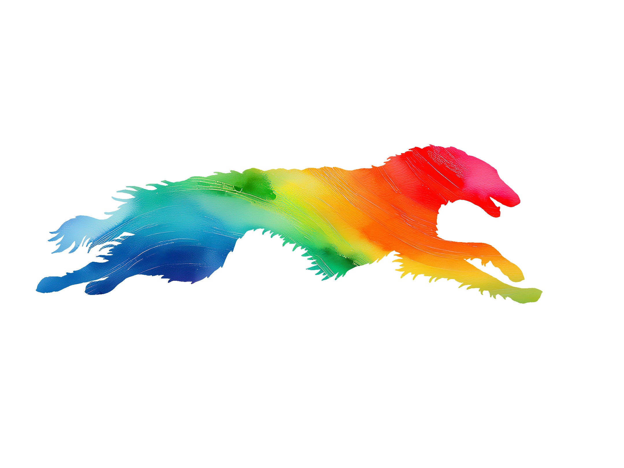 Borzoi Lure Coursing Decal