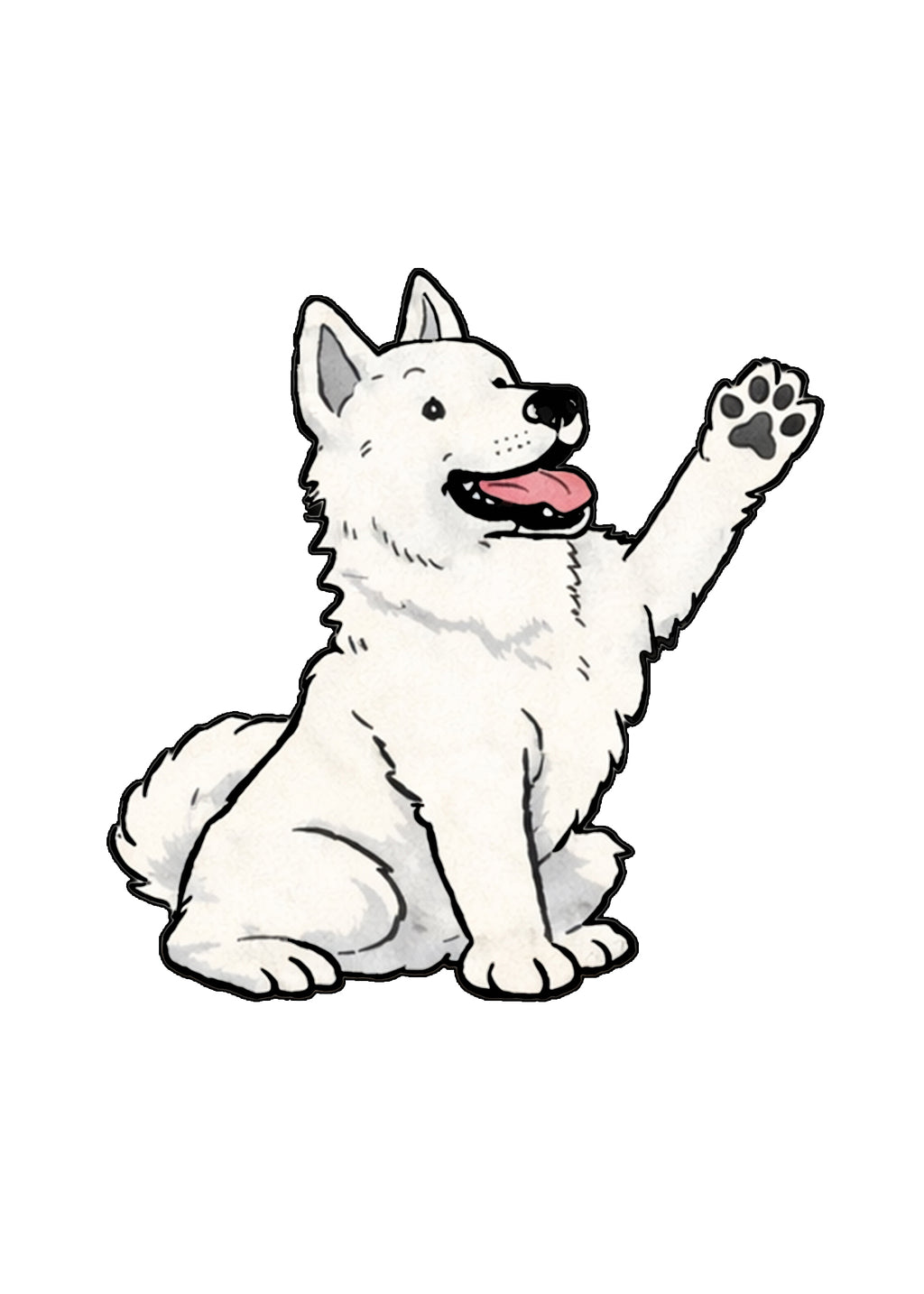 Cute Akita Magnet