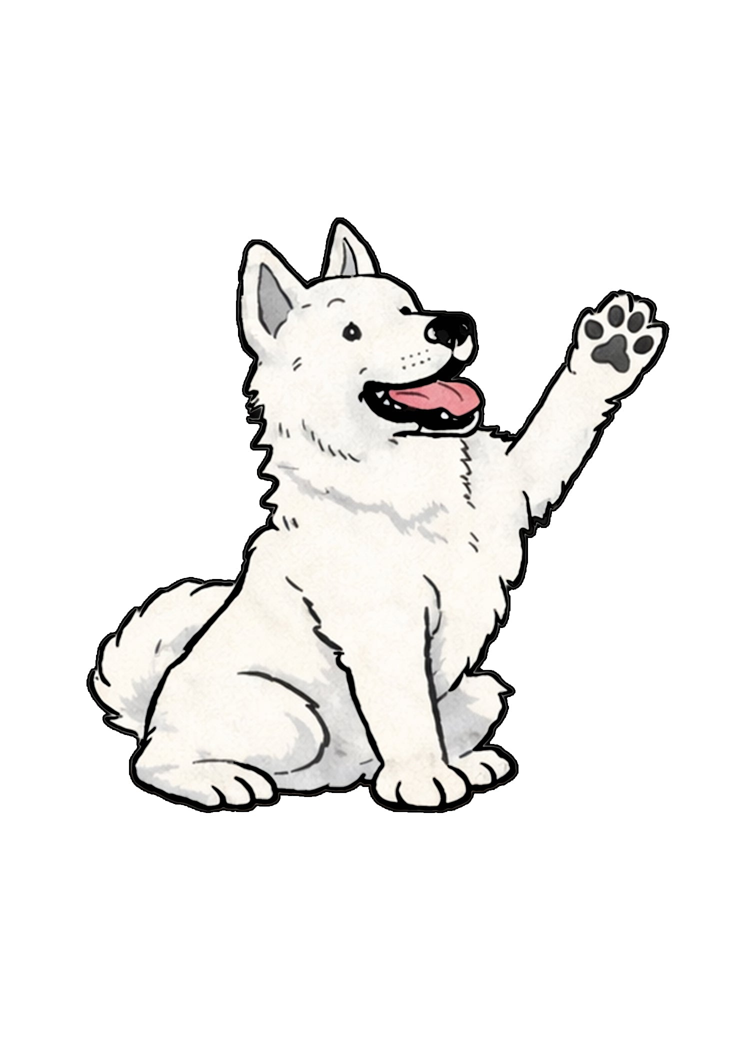Cute Akita Magnet